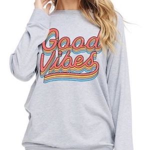 ✨PRICE DROP✨ Good vibes graphic sweatshirt